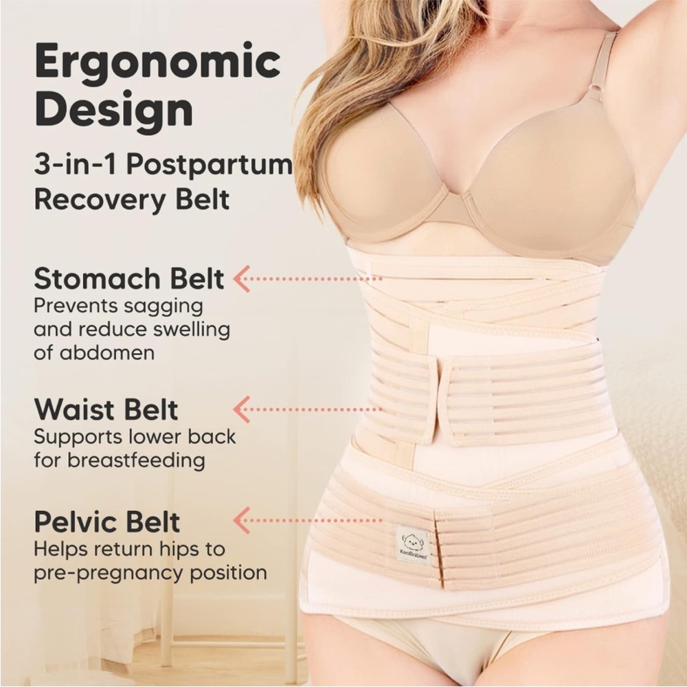 3-in-1 Postpartum Belly Support Recovery Wrap